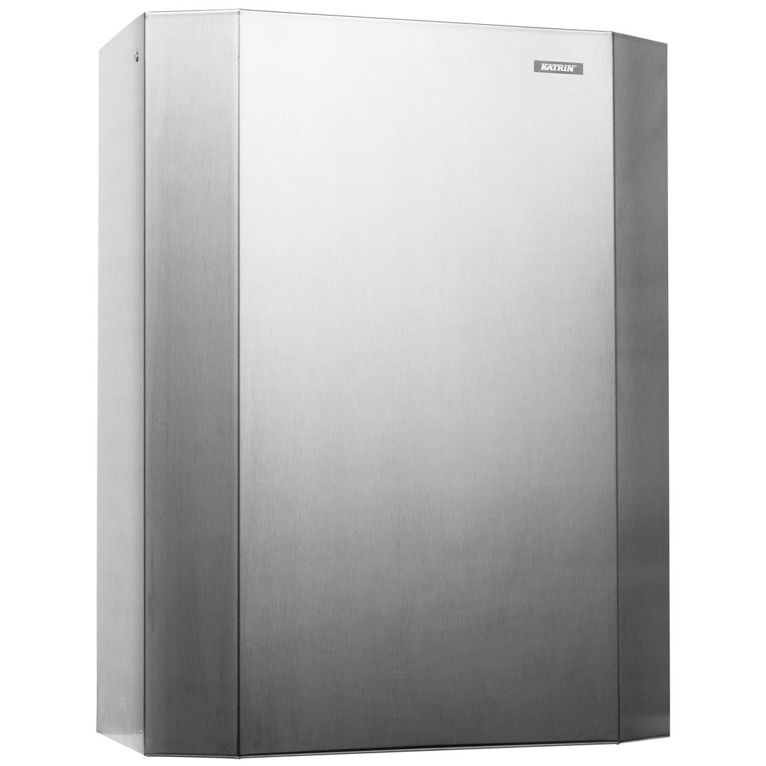 Papperskorg KATRIN stål 25L