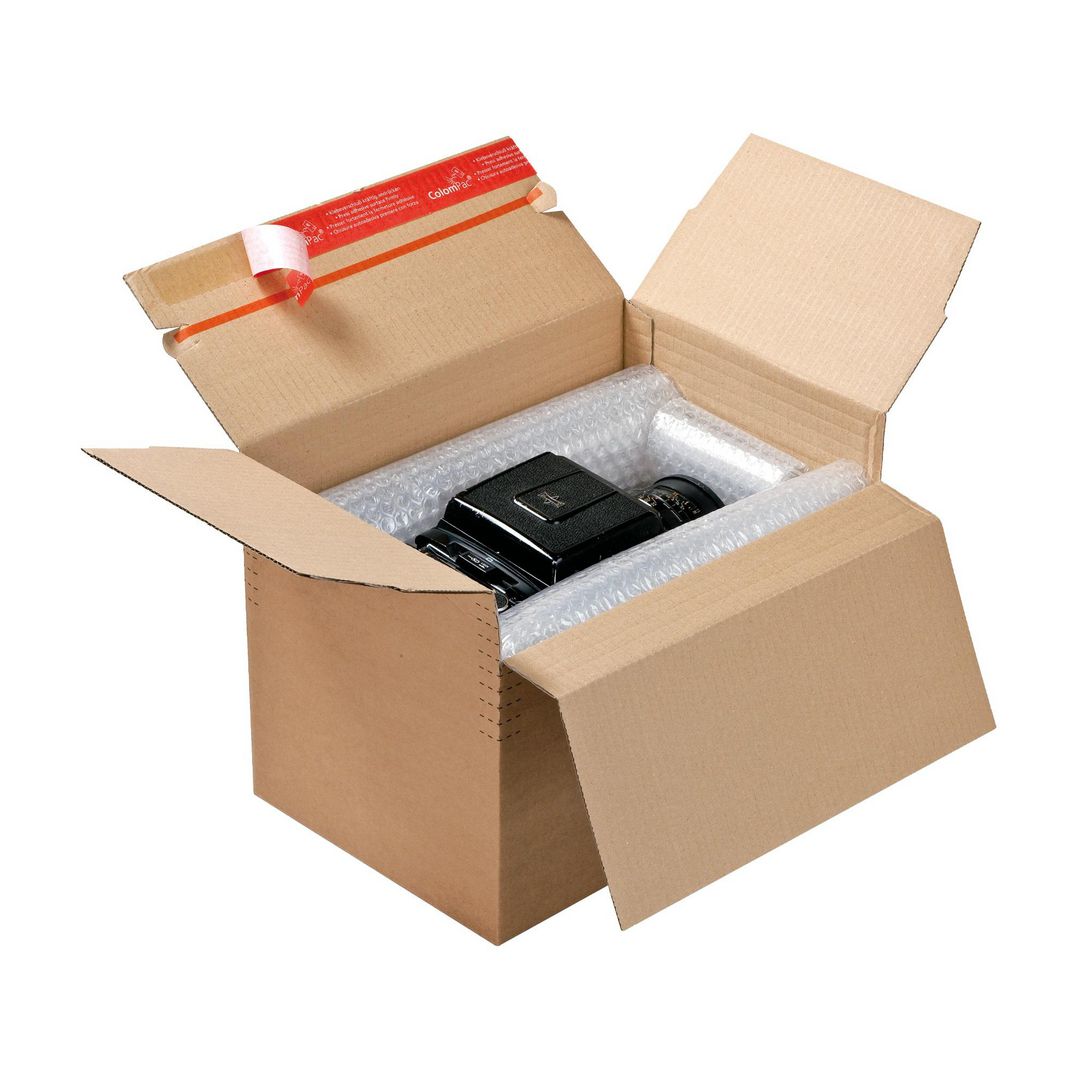 E-handelslåda COLOMPAC 300x216x130-220mm (10 pack)