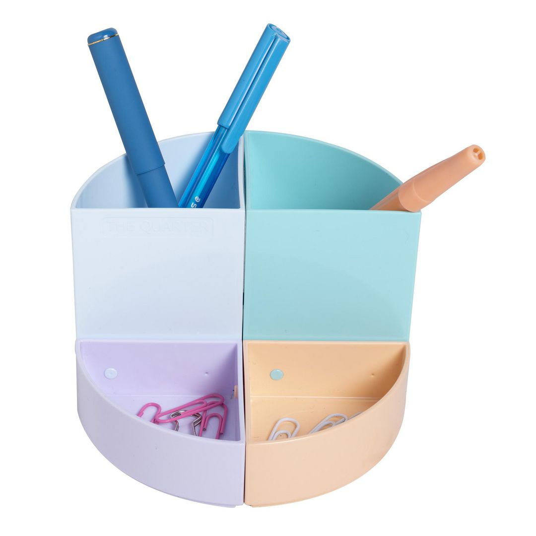 Prylställ EXACOMPTA 4 fack pastel