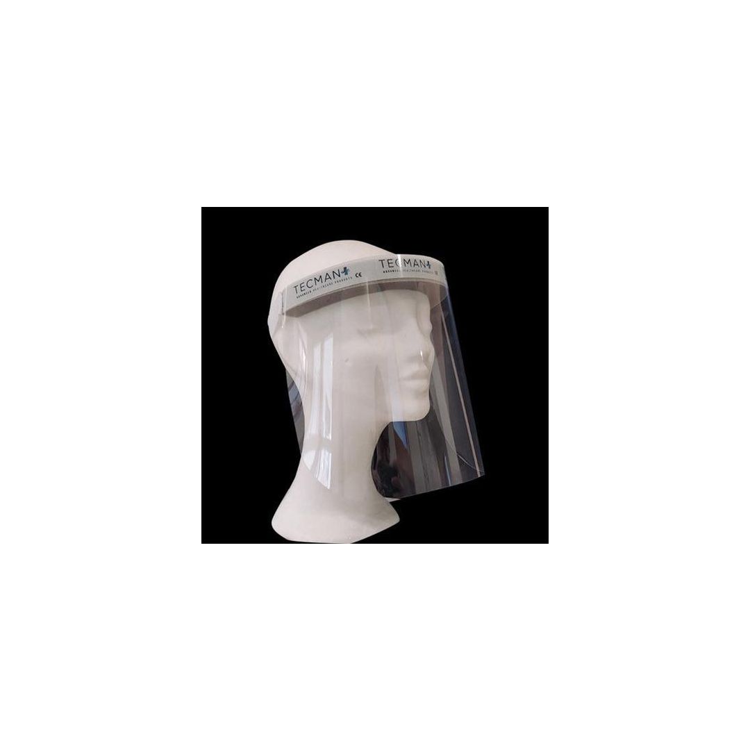 Skyddsvisir TECMAN med skum flergångs