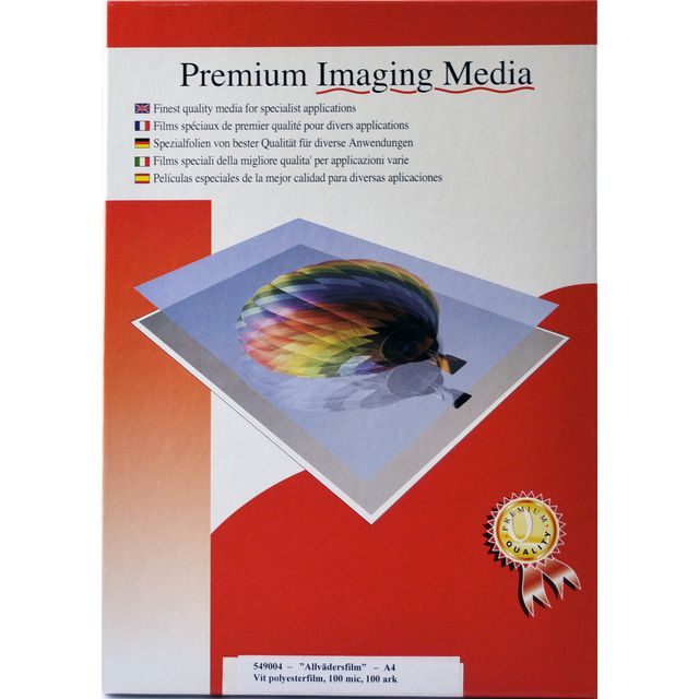 Allvädersfilm A4 100mic 100/fp