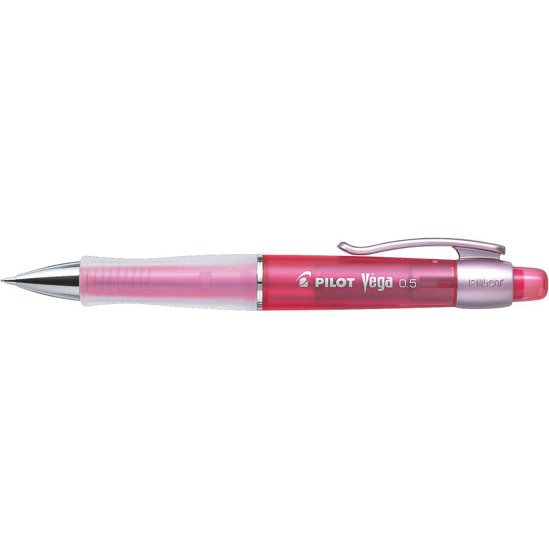Stiftpenna Pilot Vega 0,5mm neon röd (12 pack)