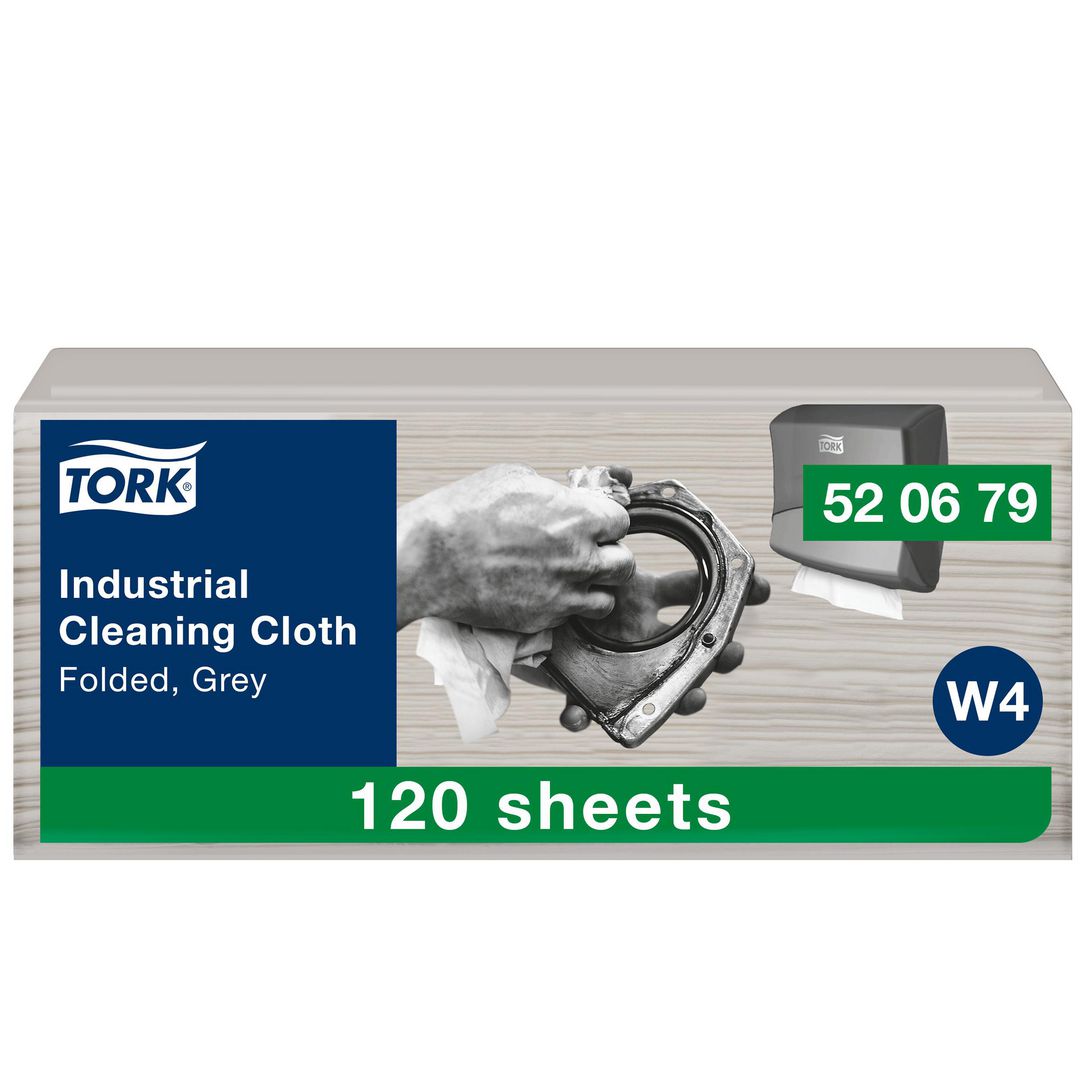Rengöringsduk TORK W4 Flex. grå 120/fp