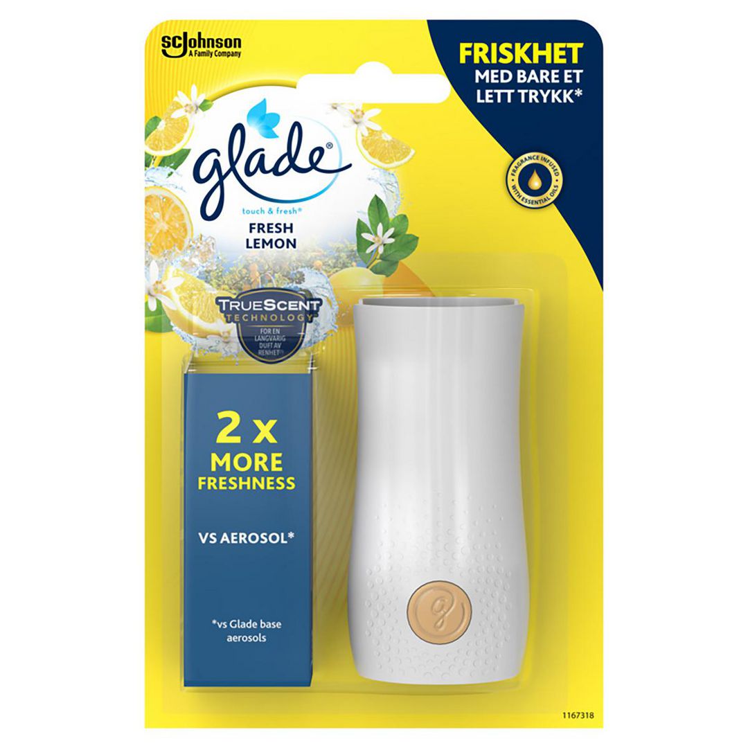 Dispenser GLADE Luktförbättrare kit 10ml (6 pack)