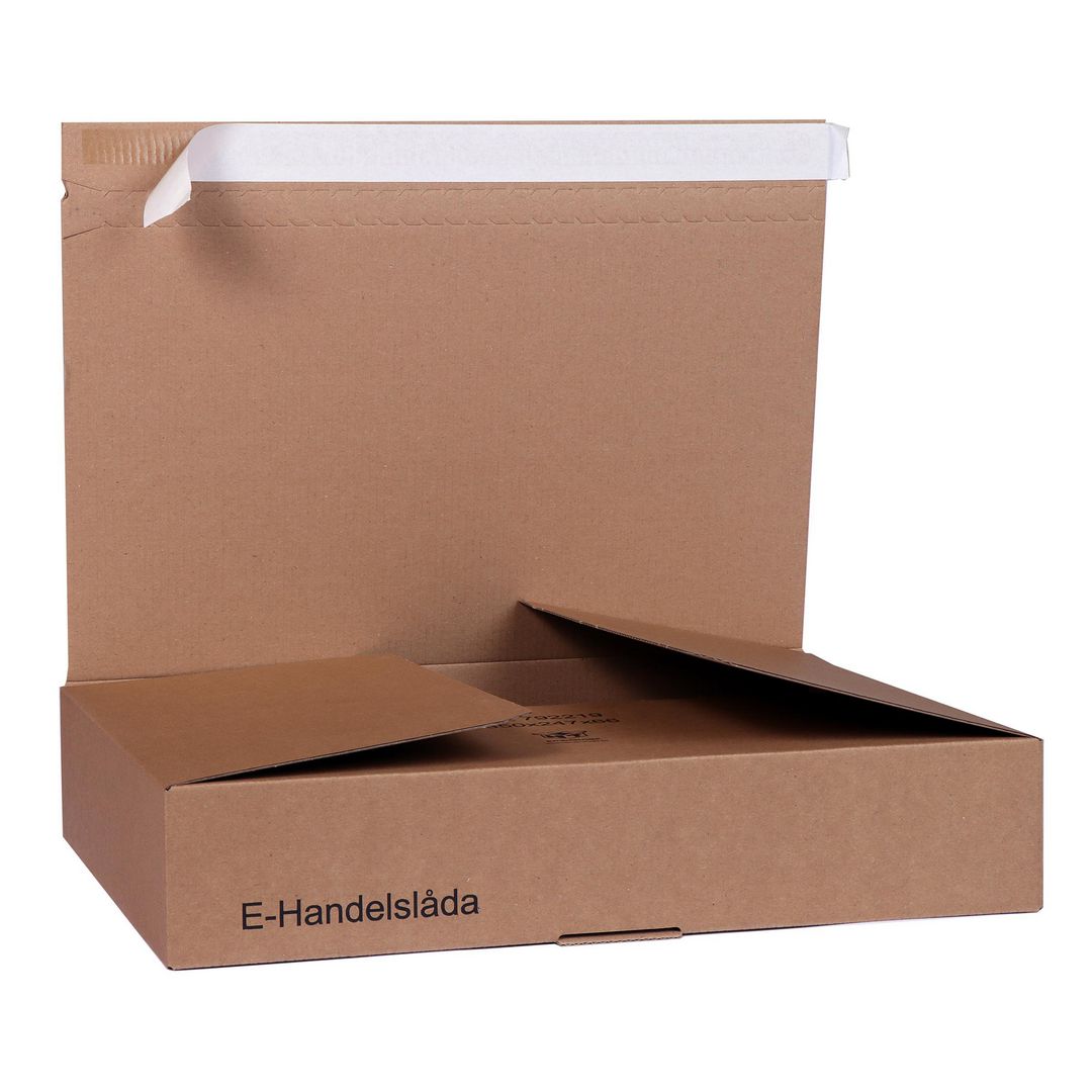 E-handelslåda 350x247x66mm (10 pack)