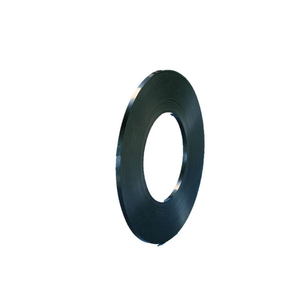 Stålband 13x0,5mm Enkelsp Svart