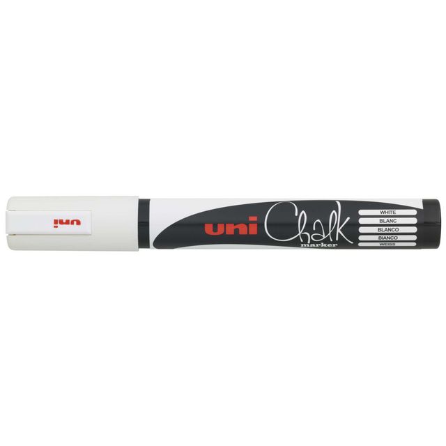 Vattenbaserad chalk-marker PWE-5M vit