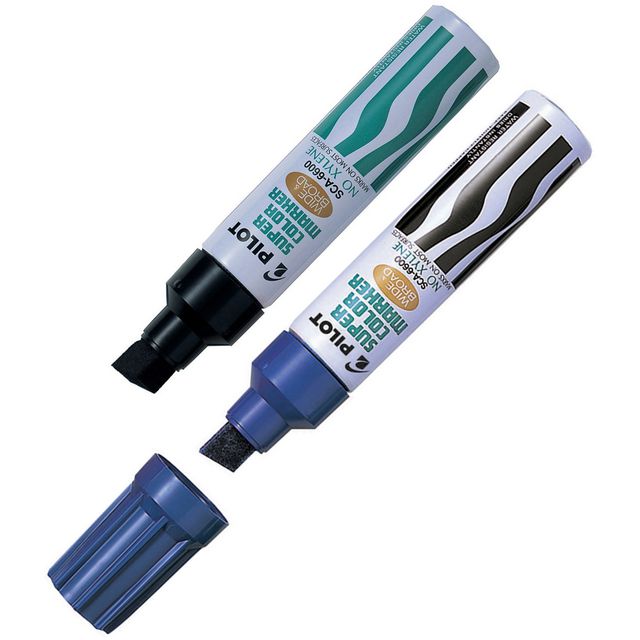 Märkpenna Pilot Jumbo svart (12 pack)
