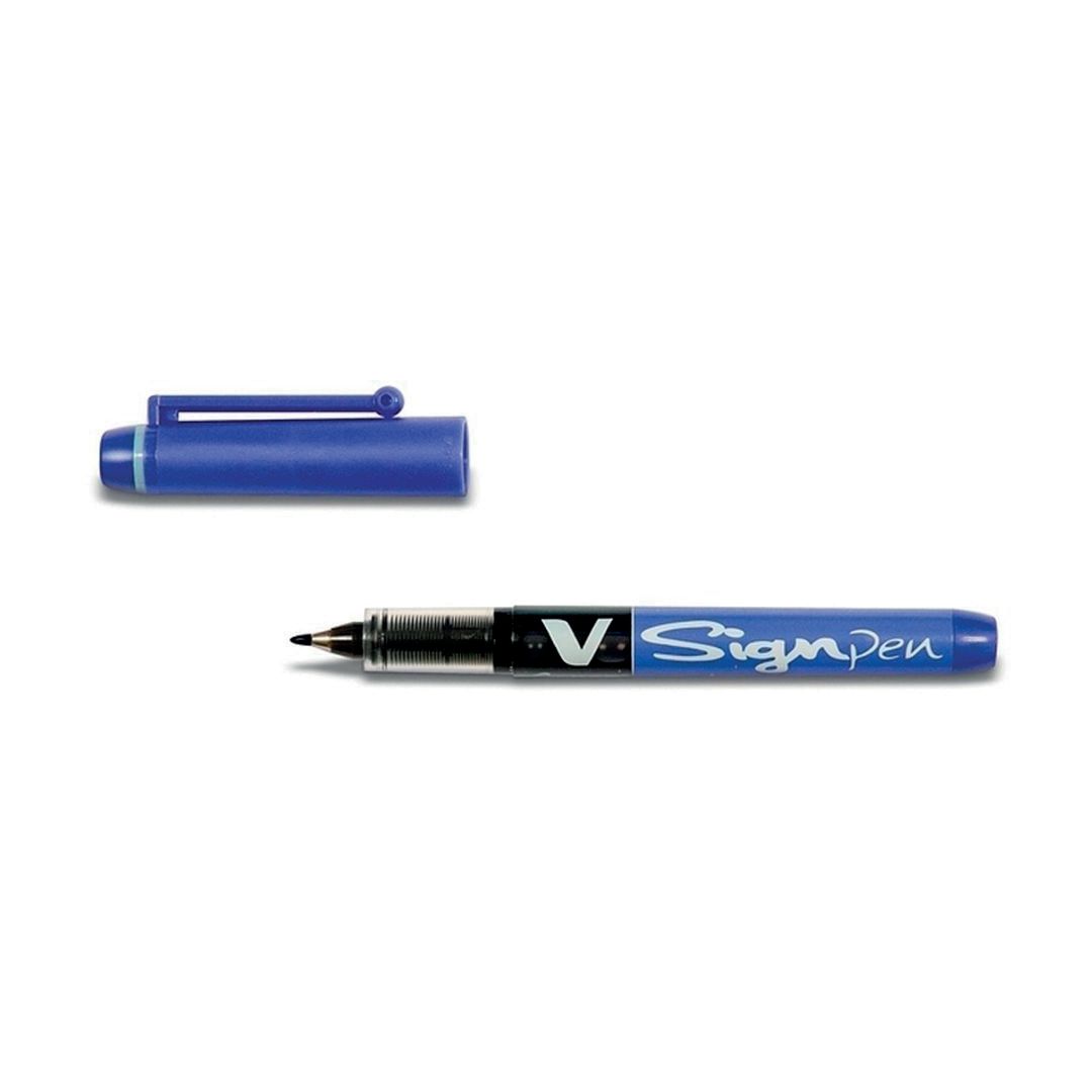 Fineliner PILOT V-Sign Pen blå (12 pack)