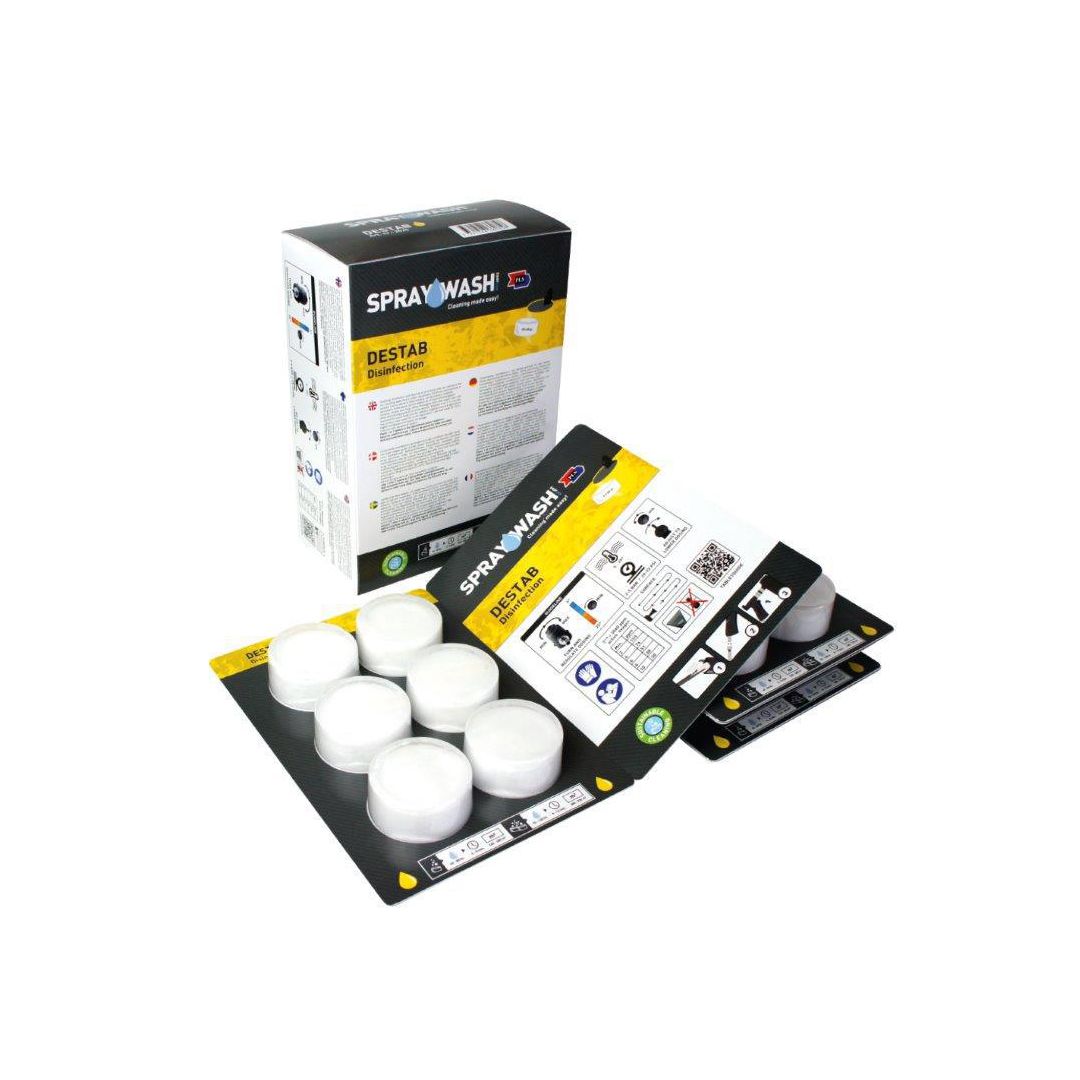 Tablett SPRAYWASH DesTab gul 18/fp (4 pack)