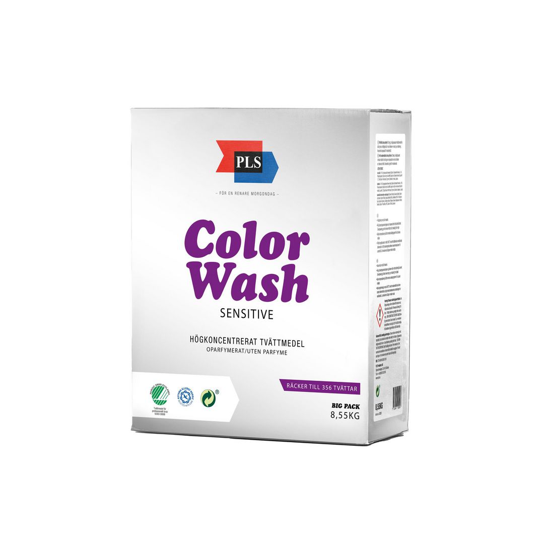 Tvättmedel PLS Color Sensitive 8,55kg