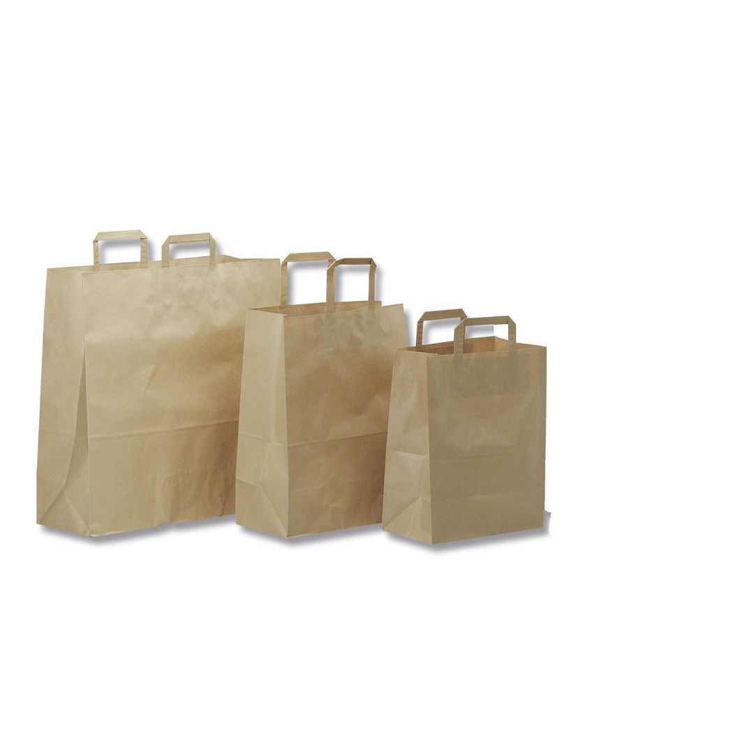 Bärkasse papper 44L brun 175/fp