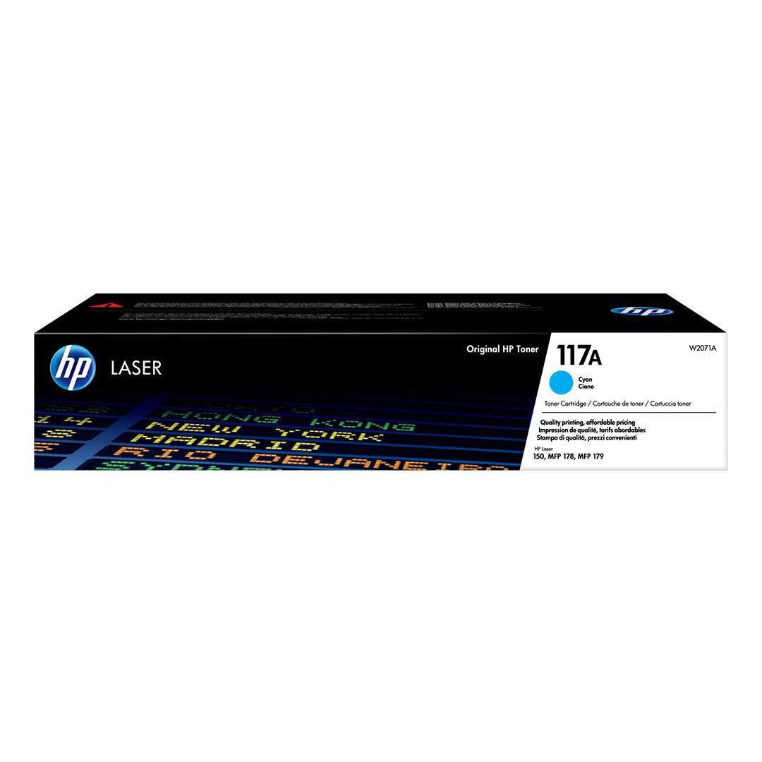 Toner HP W2071A 117A 0,7K cyan