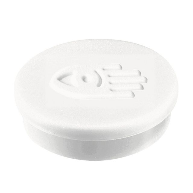 Magnetknappar Legamaster 30mm vit 10/fp