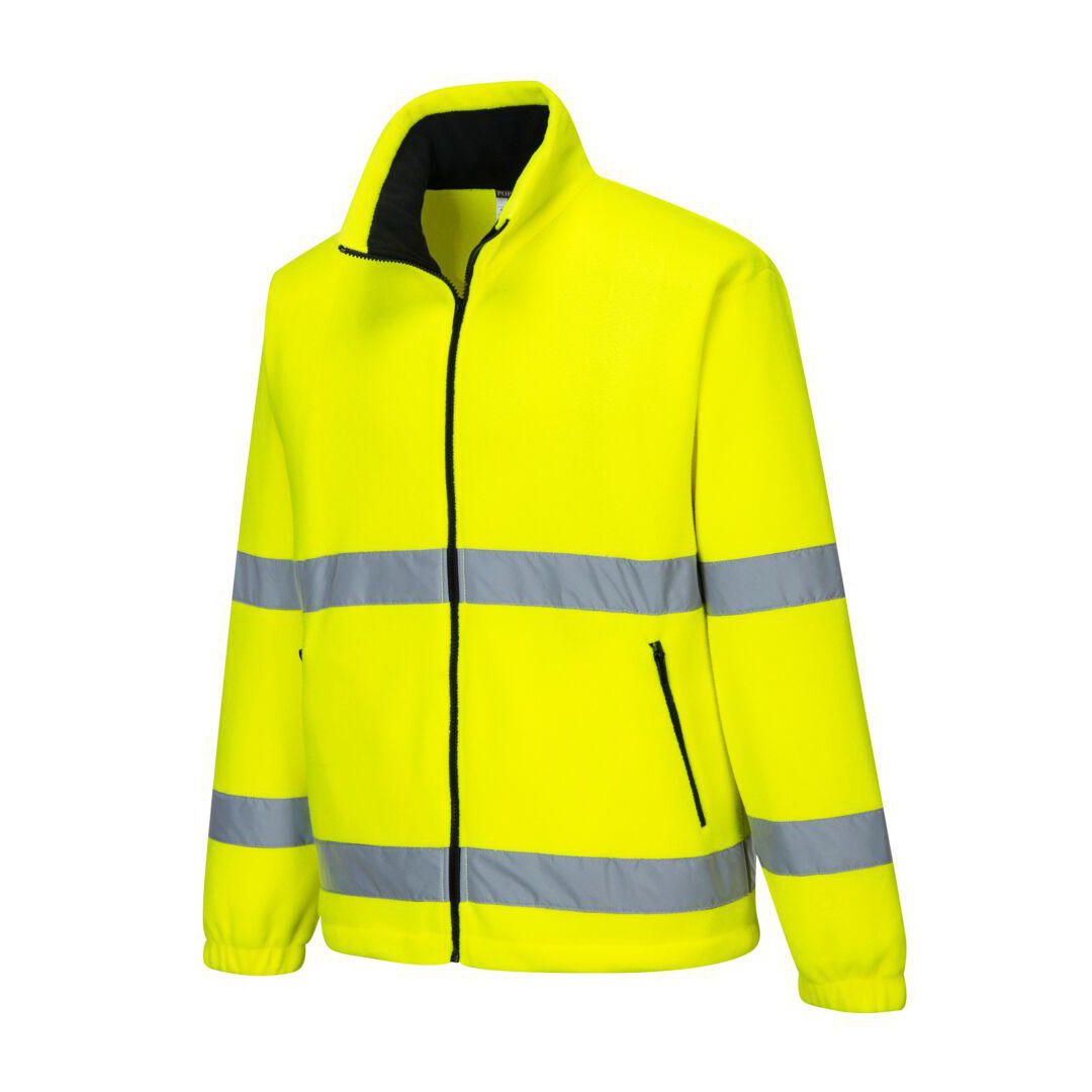 Fleecetröja Hi-vis PW F250 gul XS
