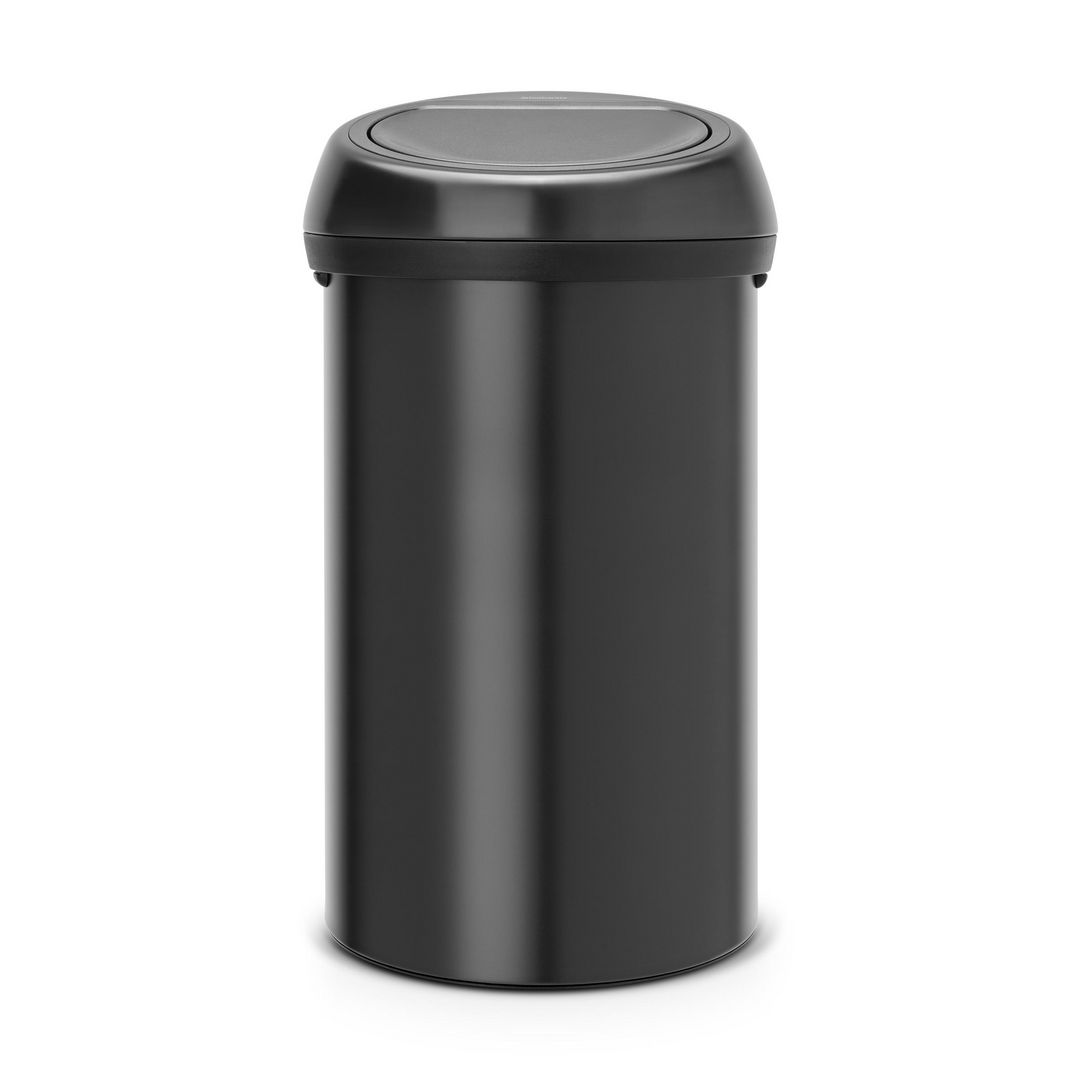 Papperskorg Brabantia Touch 60L svart