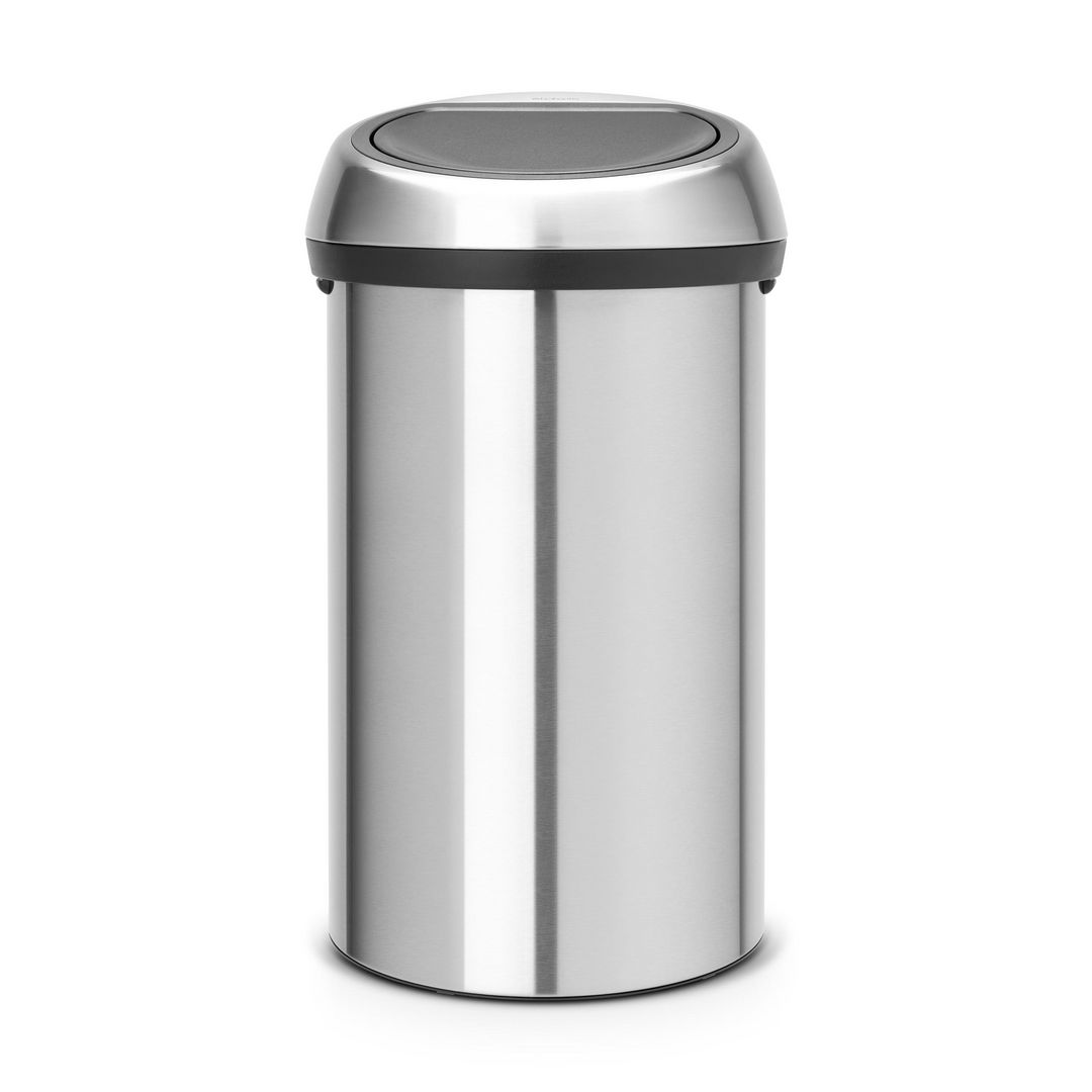 Papperskorg BRABANTIA Touch 60L silver