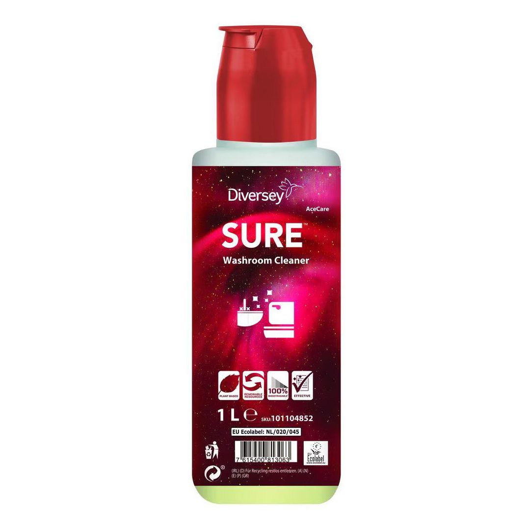 Sanitetsrent SURE Washroom Cleaner AC 1L