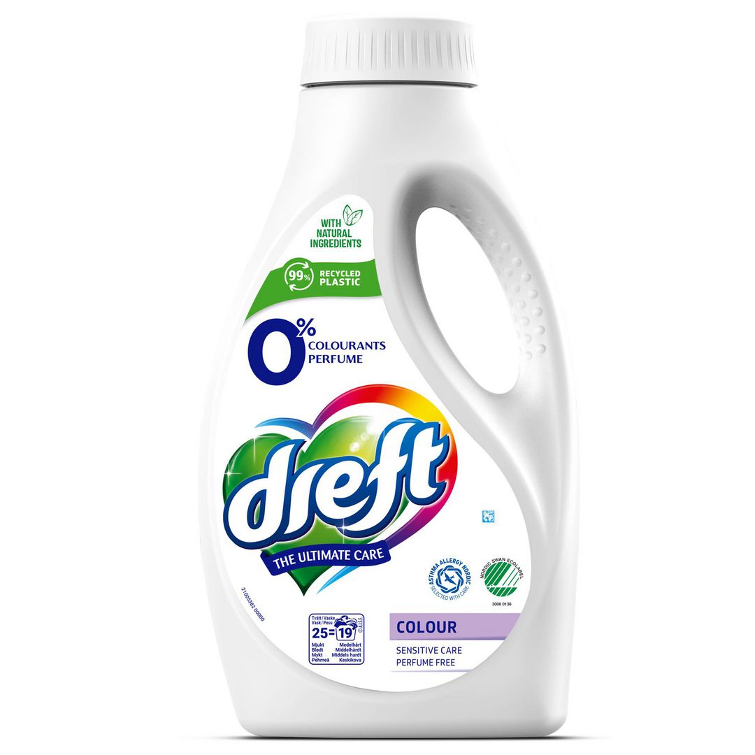Tvättmedel DREFT Sensitive Color 1L