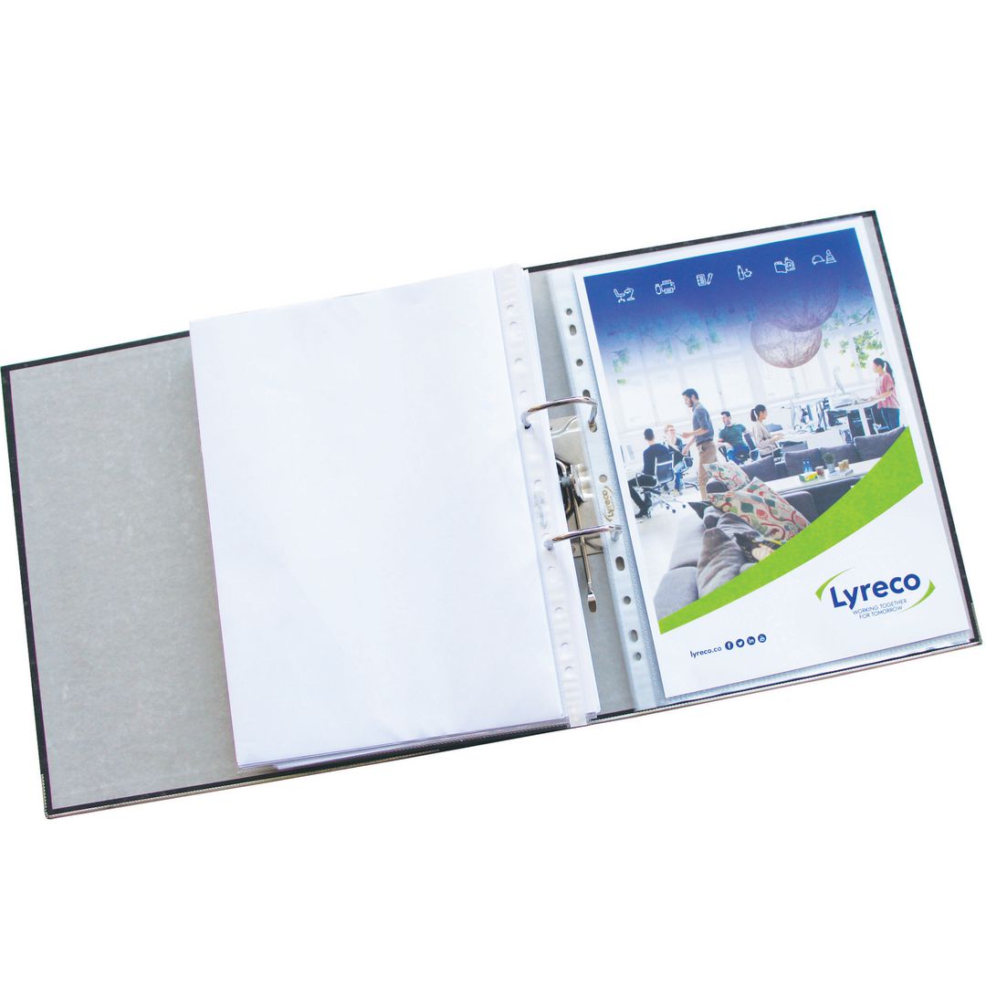 Plastficka Lyreco A4 0,12 25/fp