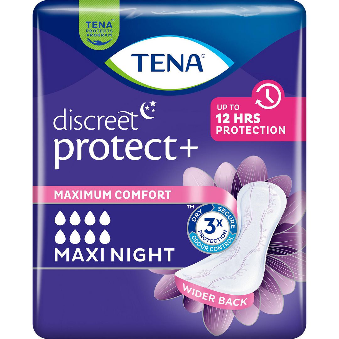 Inkoskydd TENA Lady Maxi Night 6/fp