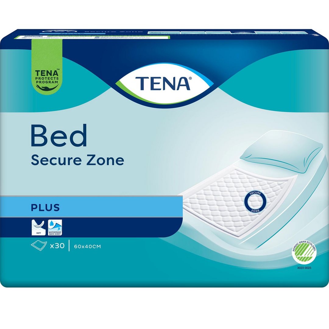 Inkoskydd TENA Bed Plus 60x40cm 30/fp