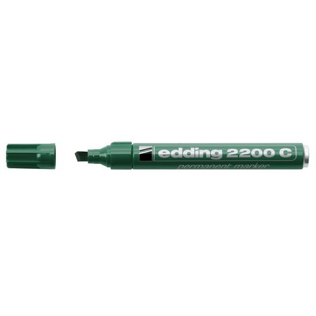 Märkpenna EDDING 2200C grön (10 pack)