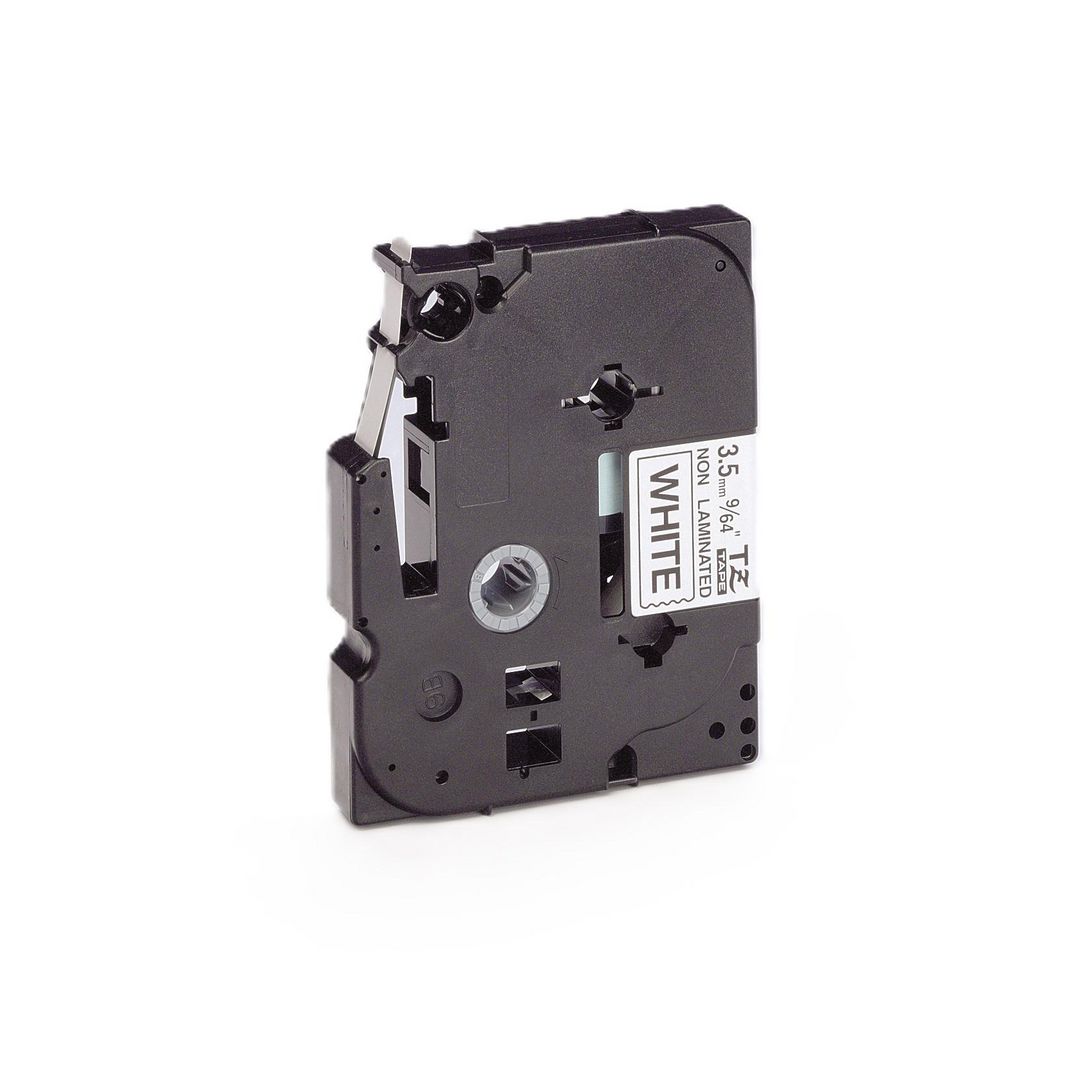 Tape BROTHER TZEN201 3,5mm Svart på Vit