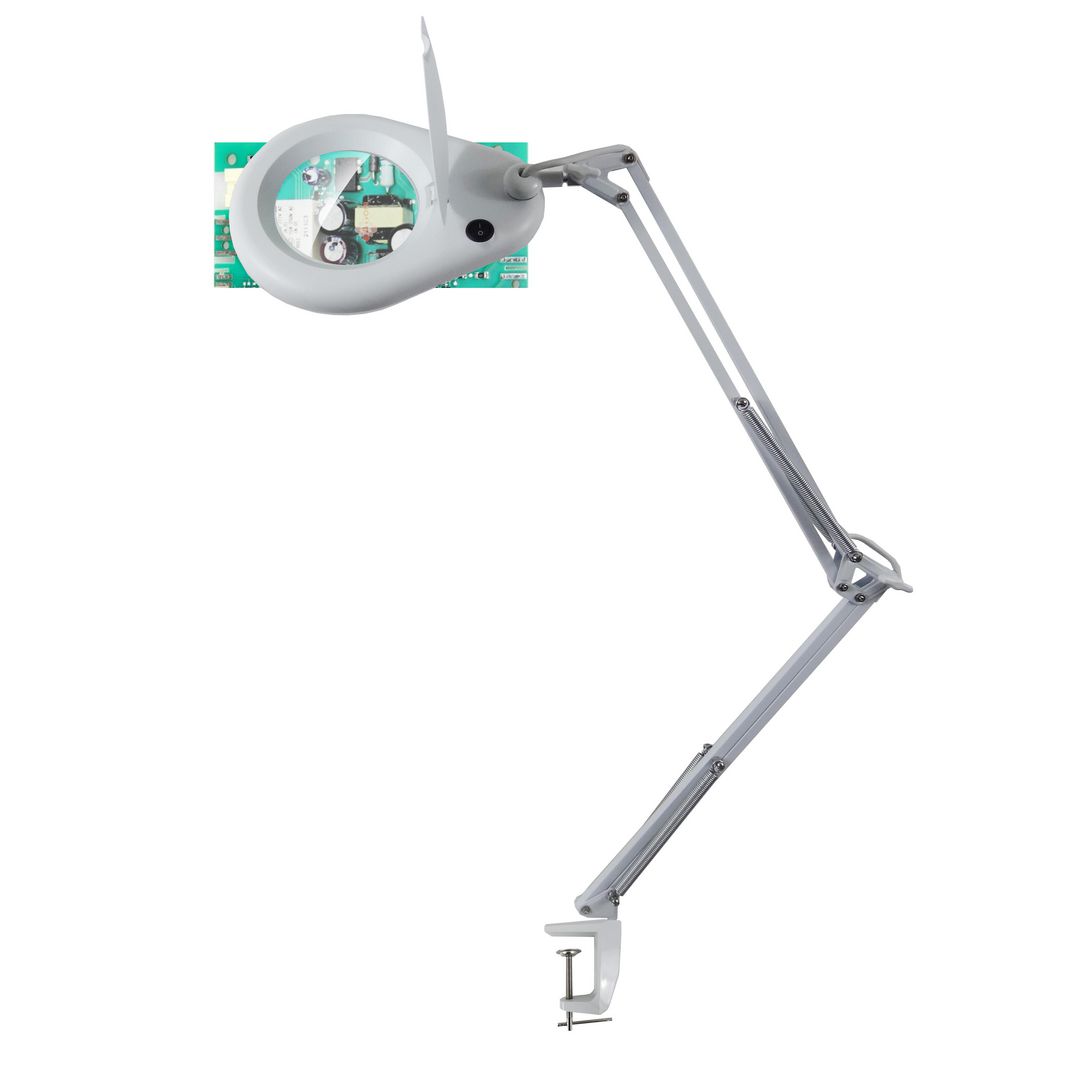 Förstoringslampa Unilux Zoom LED vit