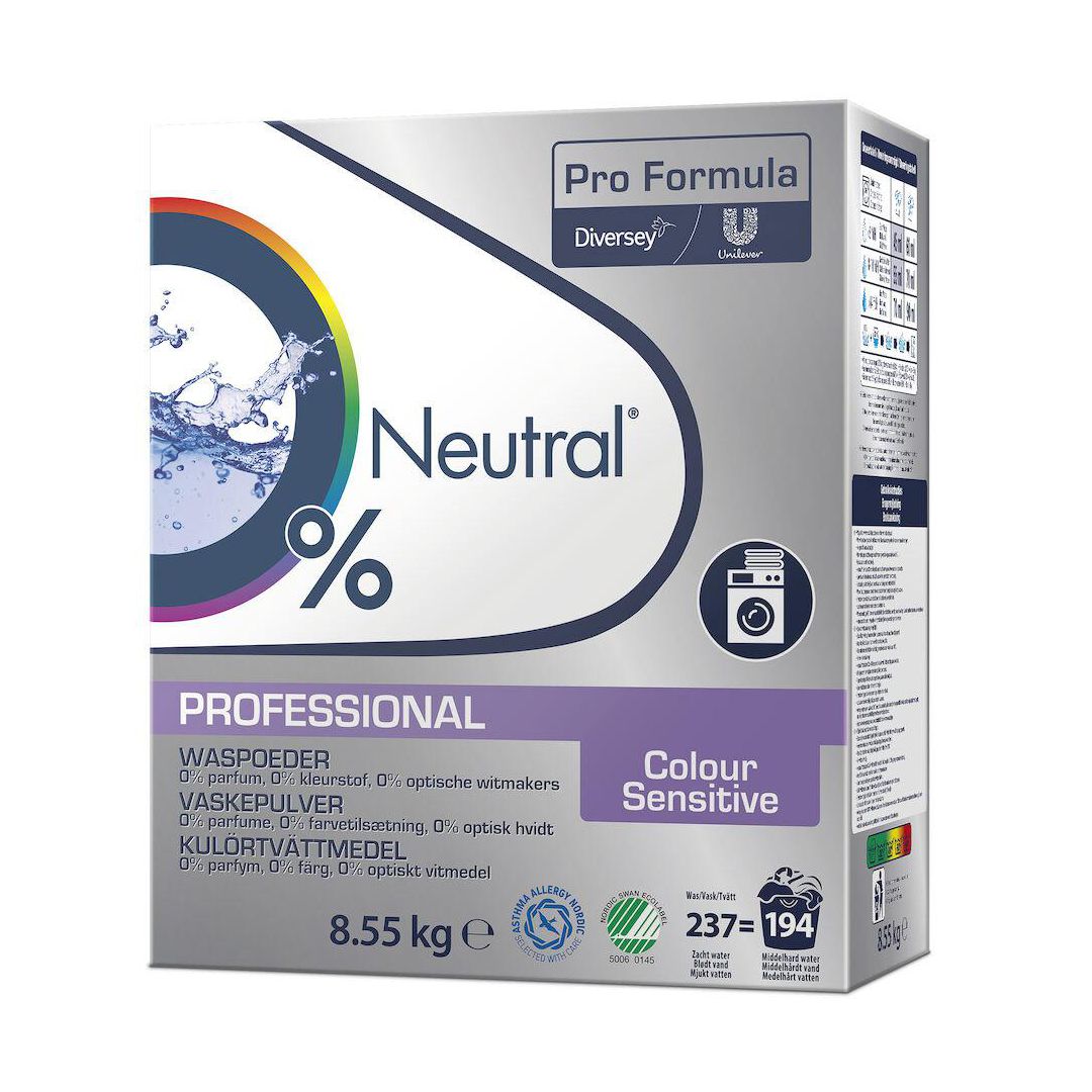 Tvättmedel NEUTRAL Prof. Colour 8,55kg