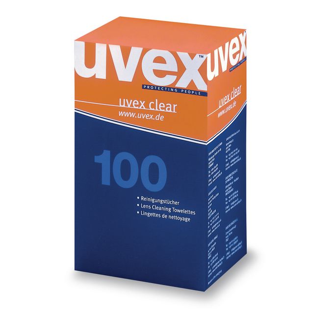 Rengöringsduk Uvex Clear glasögon 100/fp
