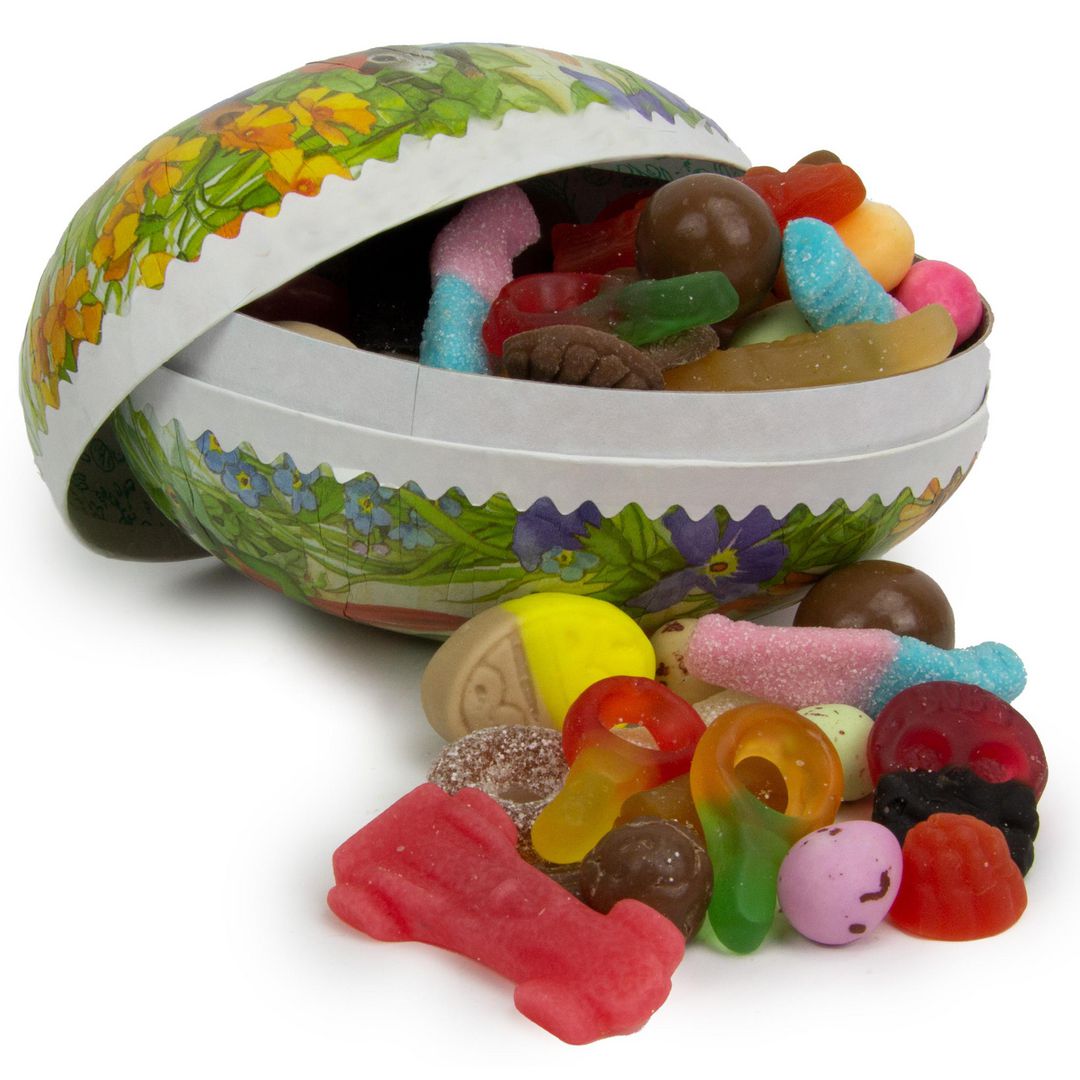 Påskägg 15cm lösviktsgodis 400g