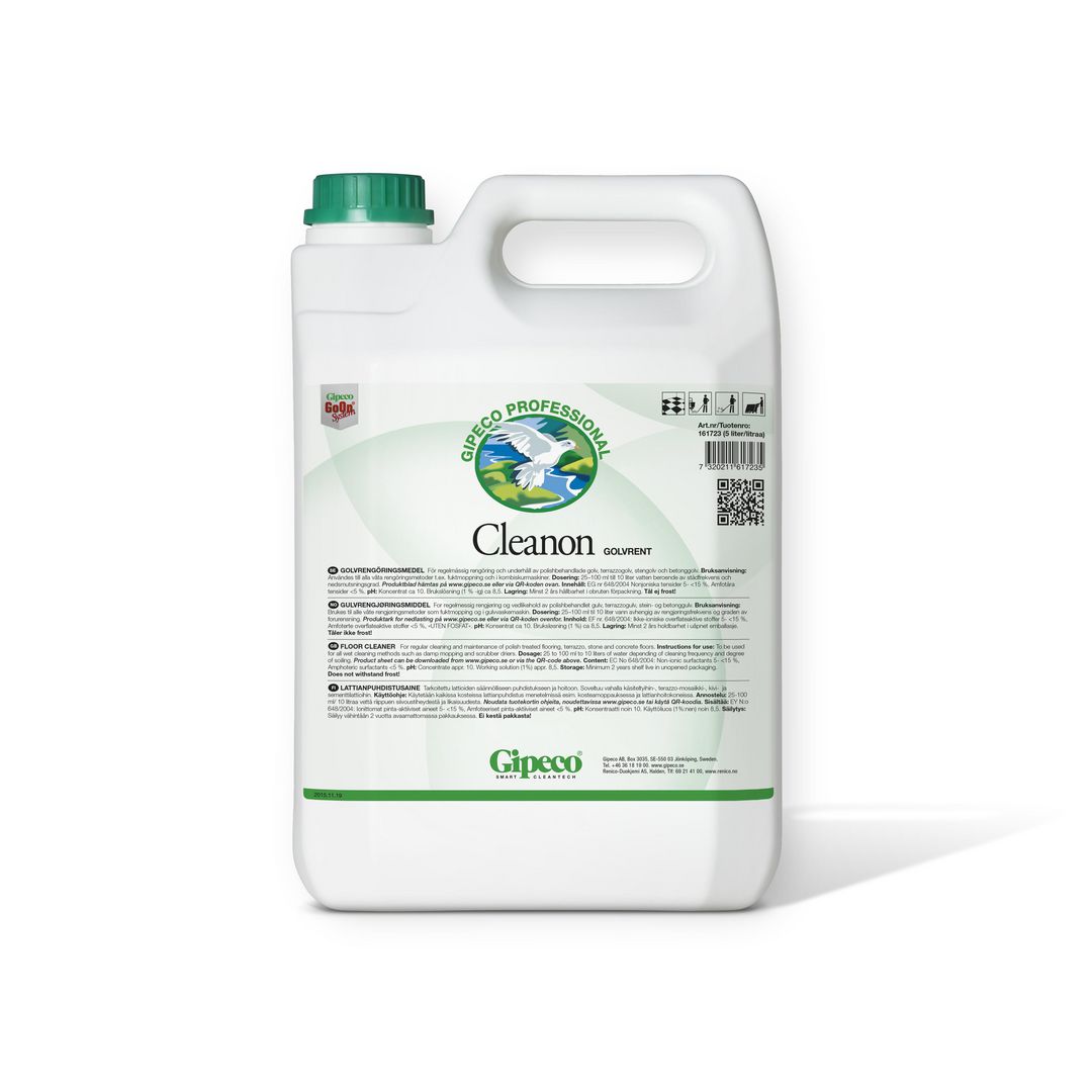 Golvunderhåll GIPECO Cleanon 5L