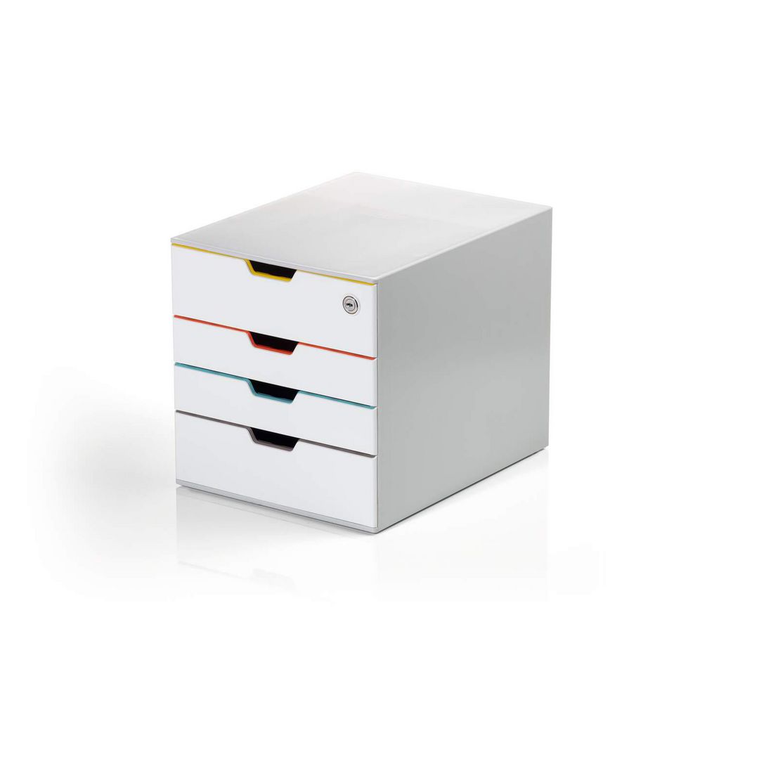 Blankettbox Durable Varicolor 4 Safe vit