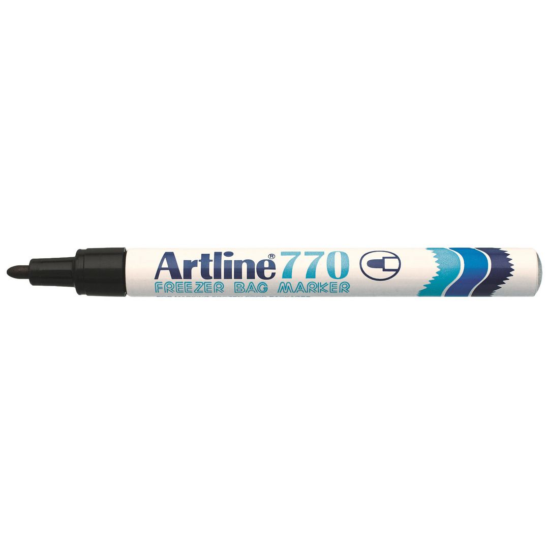 Märkpenna Artline frys 770 svart (12 pack)