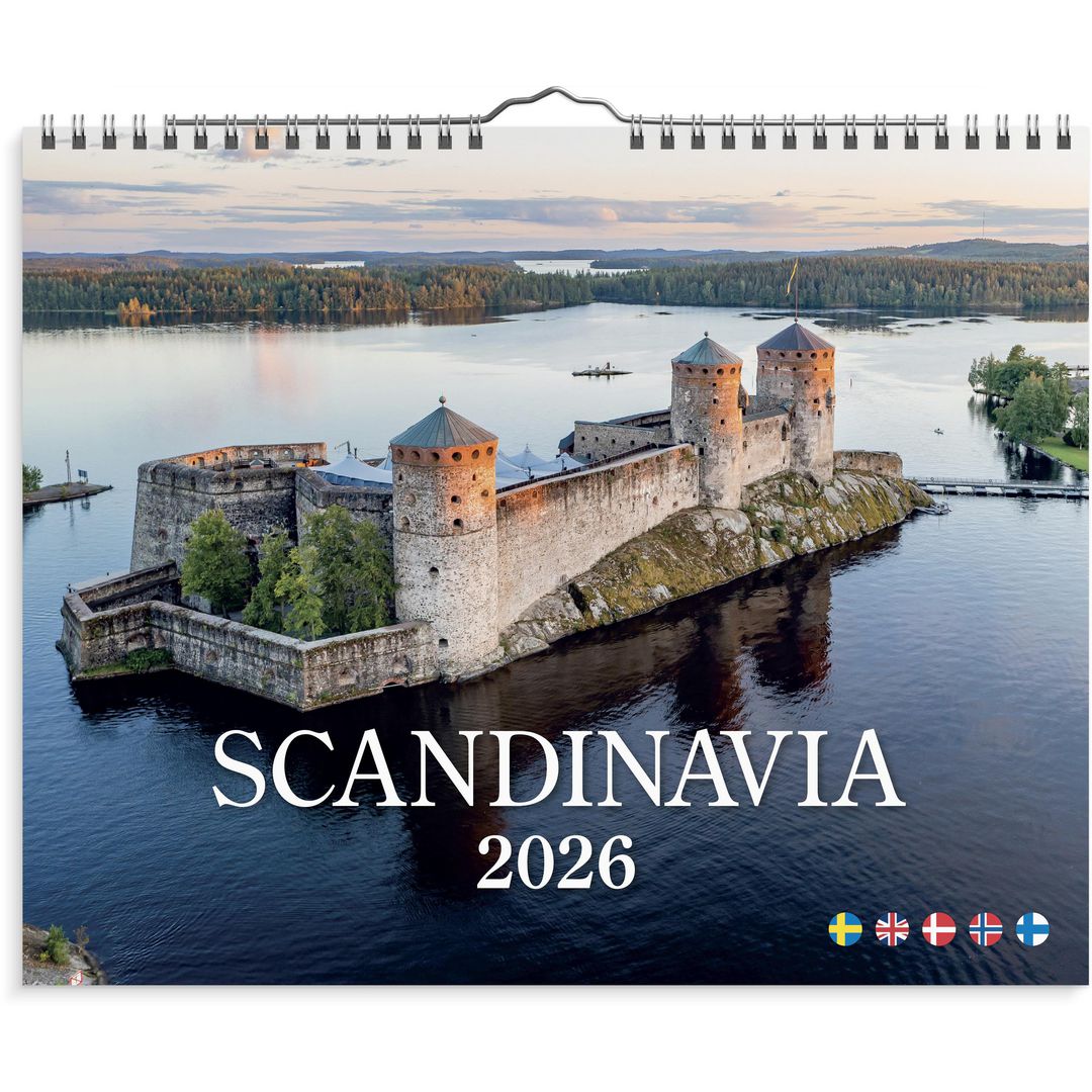Väggkalender Scandinavia 2026