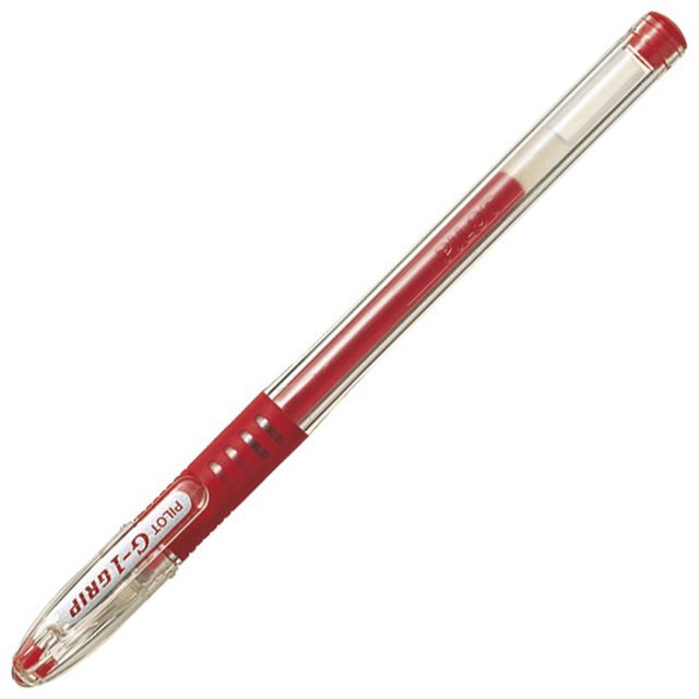 Gelpenna PILOT G-1 Grip 0,5 röd