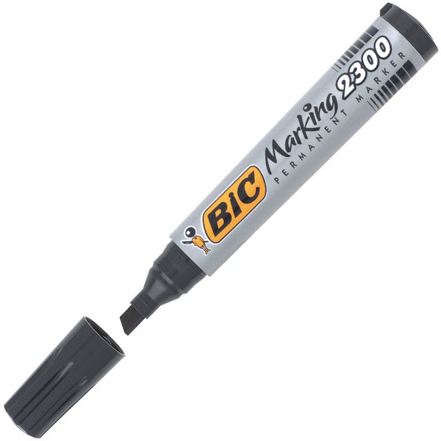 Märkpenna Bic Eco 2300 svart (12 pack)