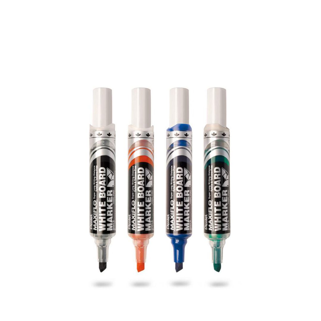 Whiteboardpenna Pentel Maxiflo sned 4/fp