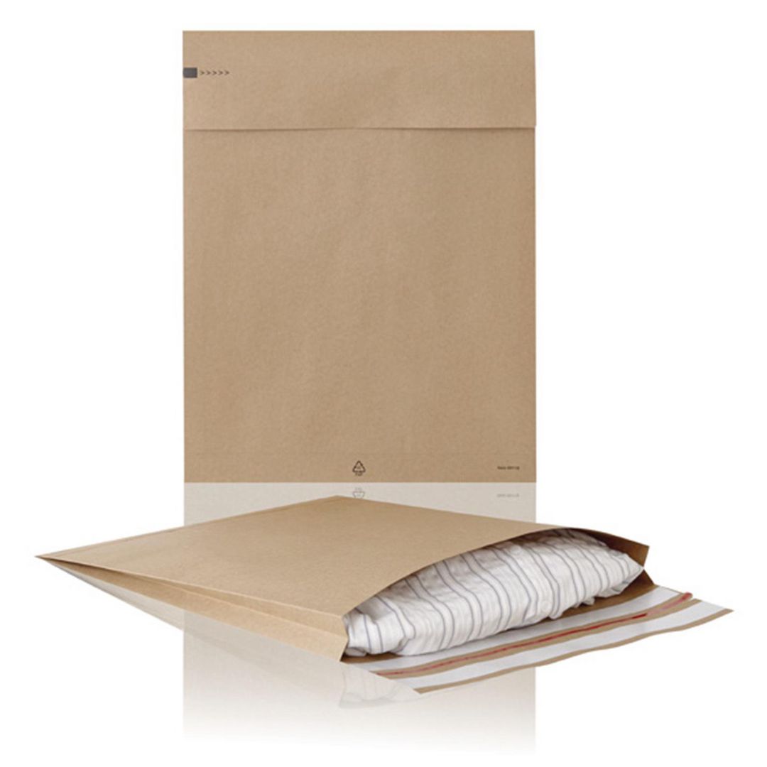 E-handelspåse 250x350x50+100mm 250/fp