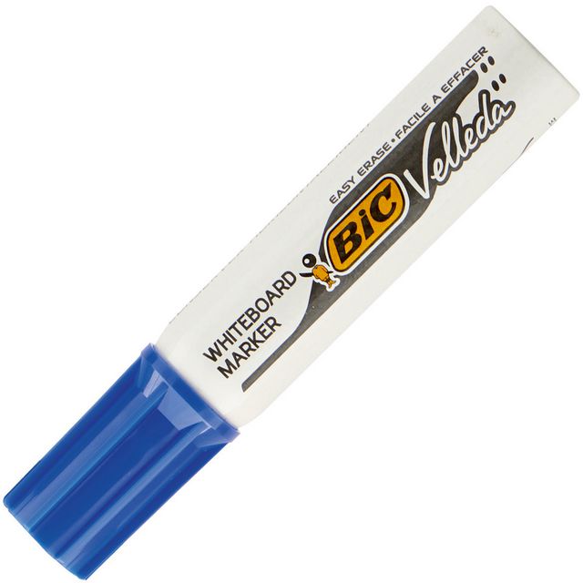 Whiteboardpenna Bic Velleda 1781 blå (12 pack)