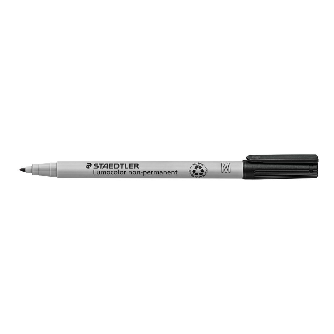 Universalpenna Lumocolor M VL svart (10 pack)