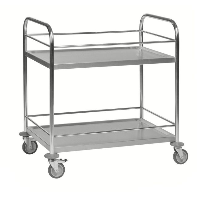 Bordsvagn rostfri