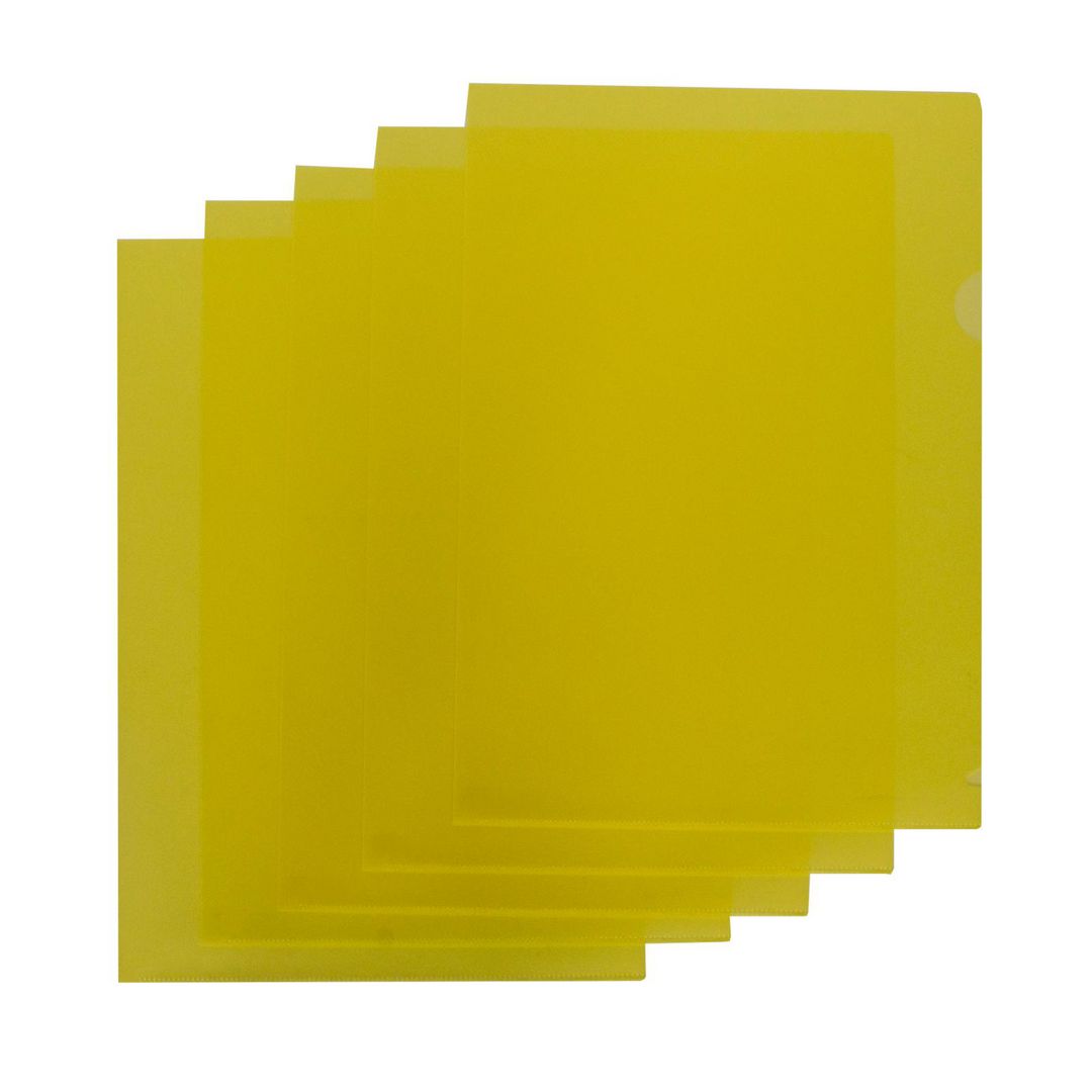 Aktmapp PETTER kraftig A4 0,18 gul (100 pack)