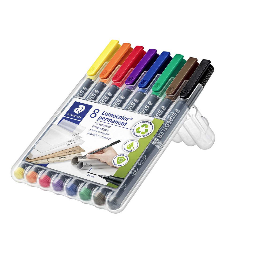 Universalpenna LUMOCOLOR F P 8/fp