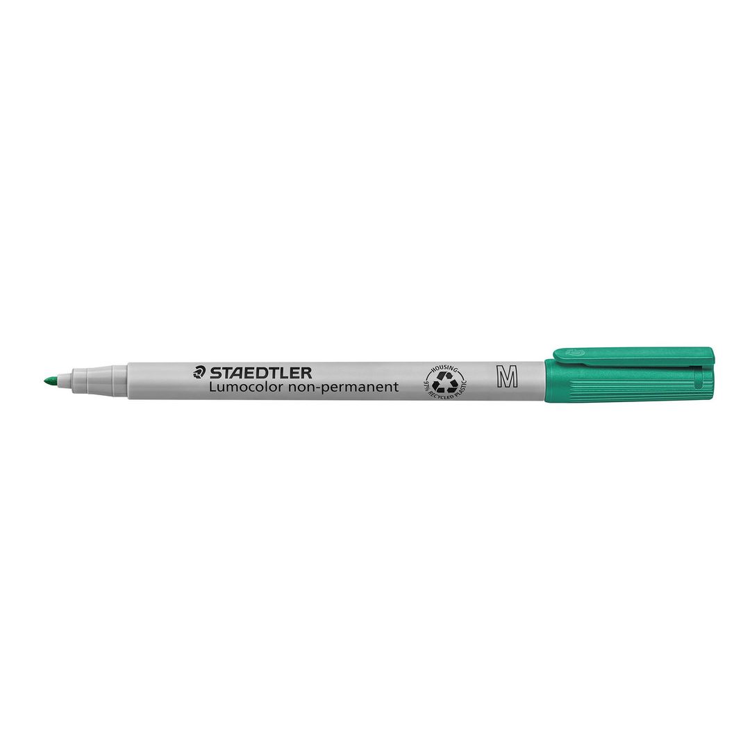 Universalpenna Lumocolor M VL grön (10 pack)