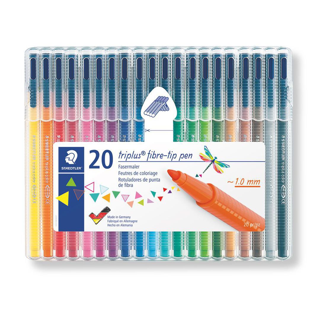 Fineliner STAEDTLER Triplus 1,0mm 20/fp