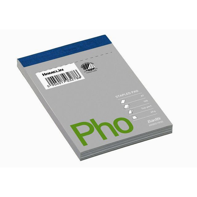 Telefonblock BANTEX A7 100 blad olinj (10 pack)