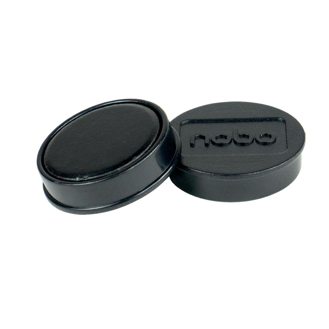 Magnet Nobo svart 32mm 10/fp