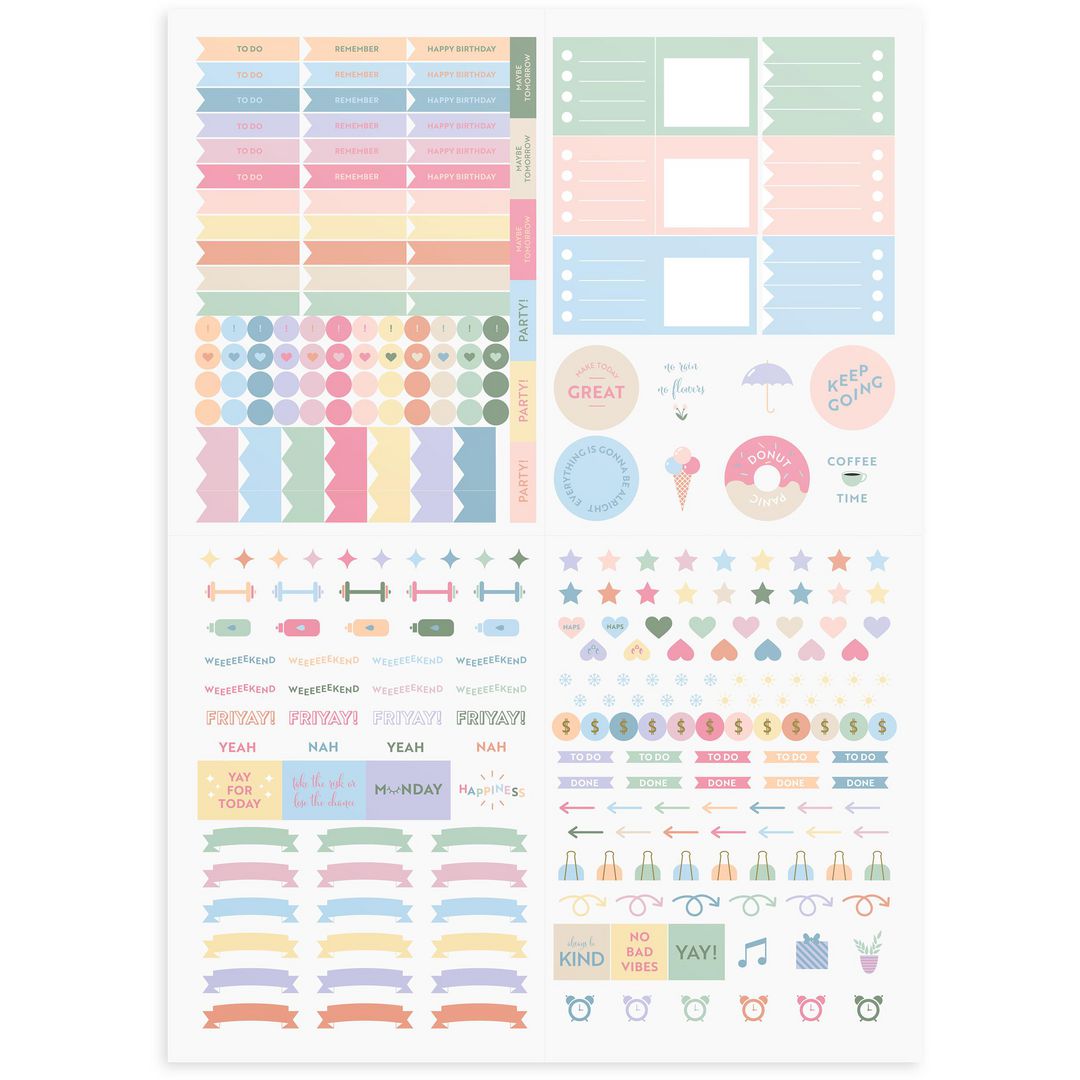 Stickersark Pretty Pastels
